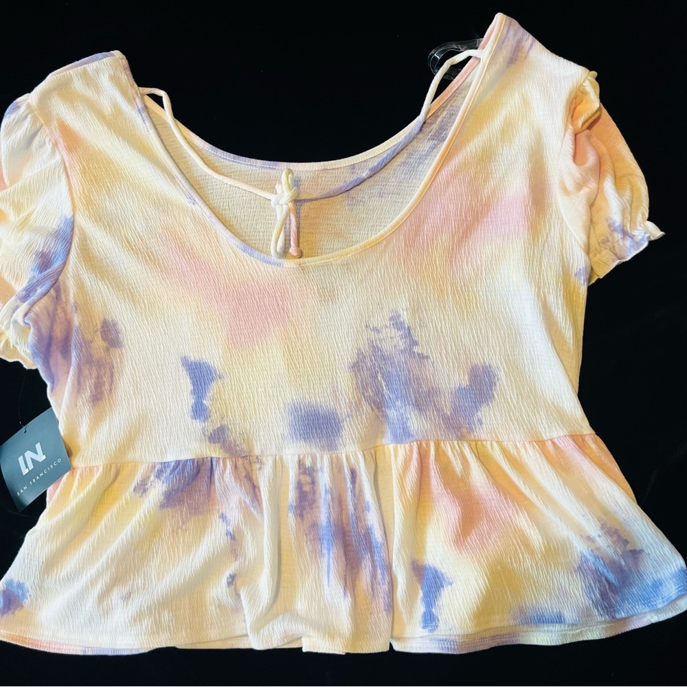 I.N. San Francisco Tie Dye Top